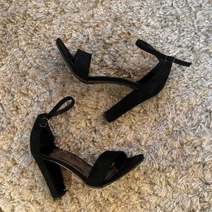 Heels (4 in.) by CCM in black. Comes from clean, smoke free home.